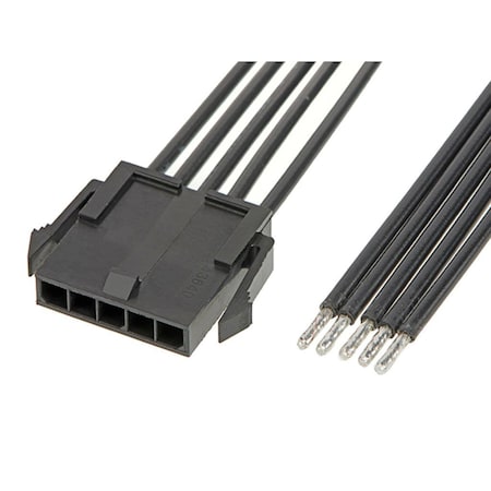 Molex Micro-Fit 3.0 Male-To-Pigtail Off-The-Shelf (Ots) Cable Assembly, Single Row 2147532052